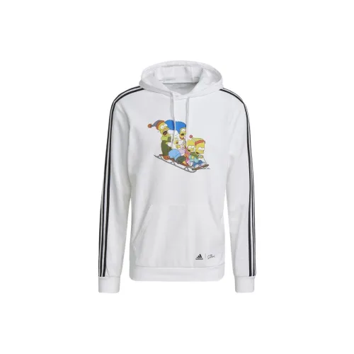 Adidas x The Simpsons Толстовка Мужская Белая