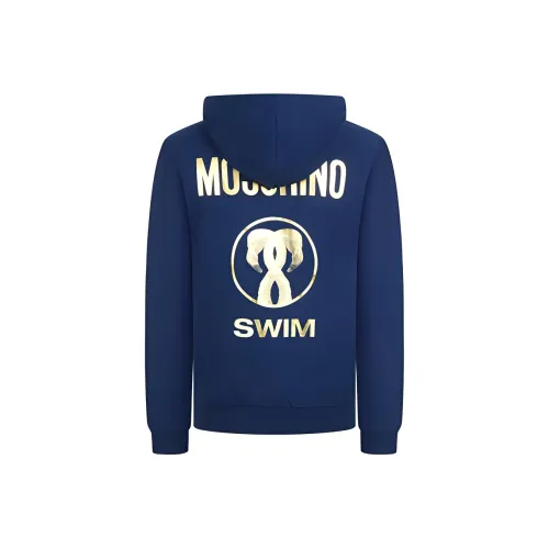 MOSCHINO Синий Мужской Свитшот