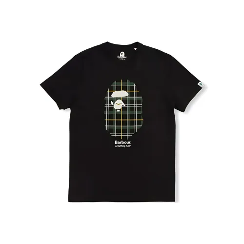 A BATHING APE x BARBOUR BAPE® × Barbour Ape Head Collection Рубашка Мужская