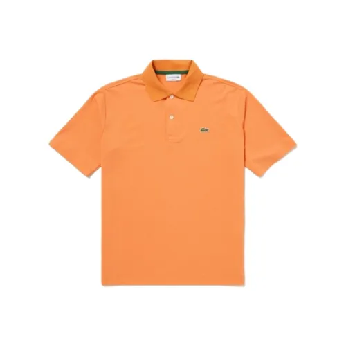 LACOSTE Поло Мужское Оранжевое