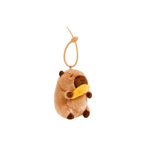 Brangdy Eating Капибара Куклы Плюшевый Брелок 12 см Высота