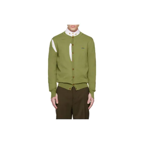 Vivienne Westwood Зеленые Мужские Свитера