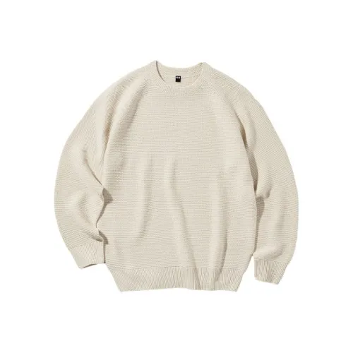 UNIQLO Трикотаж Мужской Светлый Бежевый