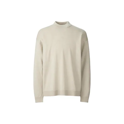 UNIQLO Бежевый Унисекс Свитеры