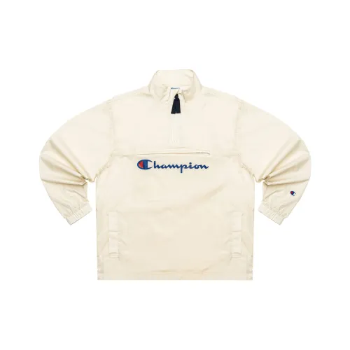 Champion Куртка Японская версия Unisex Light Серый
