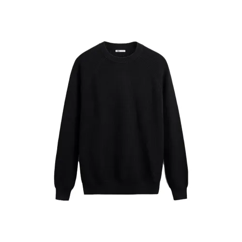 ZARA Черный Мужской Трикотаж