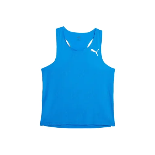PUMA Running Топ для бега Мужской Синий