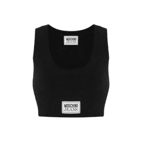 MOSCHINO Мужские черные майки