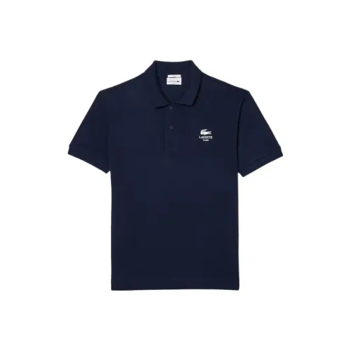 Поло Унисекс LACOSTE Collaboration Полночный синий