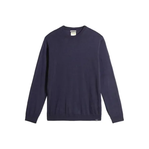 WOOLRICH Морской синий Мужские свитера