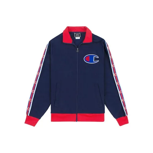 Champion Куртка Американская версия Унисекс Темно-синий