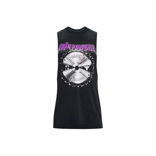 Under Armour Топ без рукавов Мужской Черный