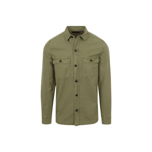 SUPERDRY Зеленые Мужские Рубашки