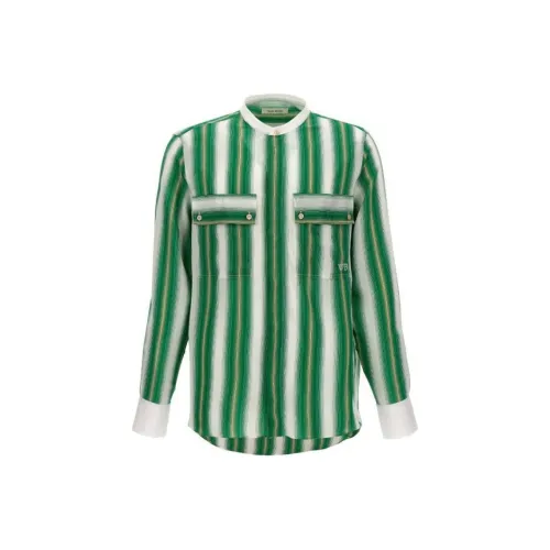 WALES BONNER Зеленые Мужские Рубашки