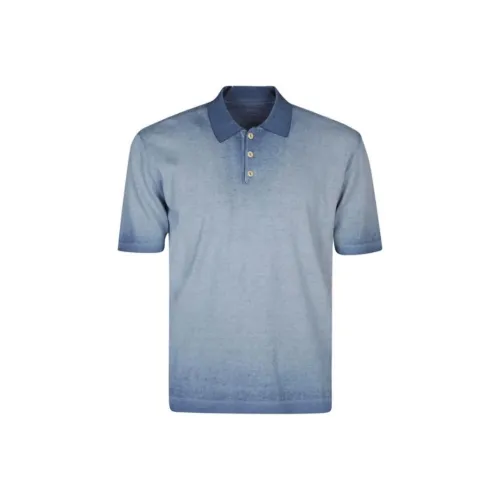 ORIGINAL VINTAGE STYLE Blue Men's Polo