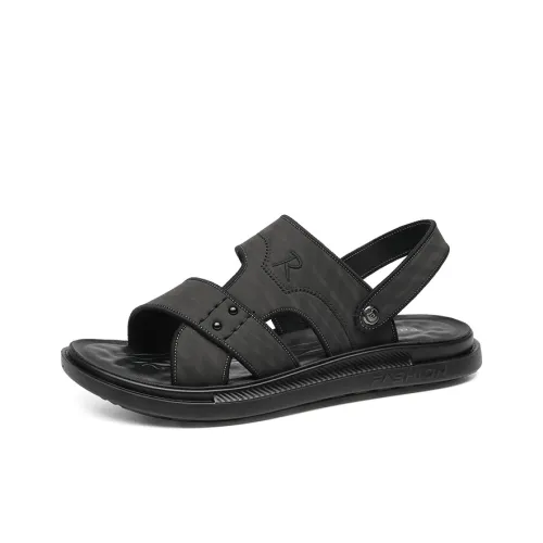 FAPAI Пляжные сандалии Мужской Черный