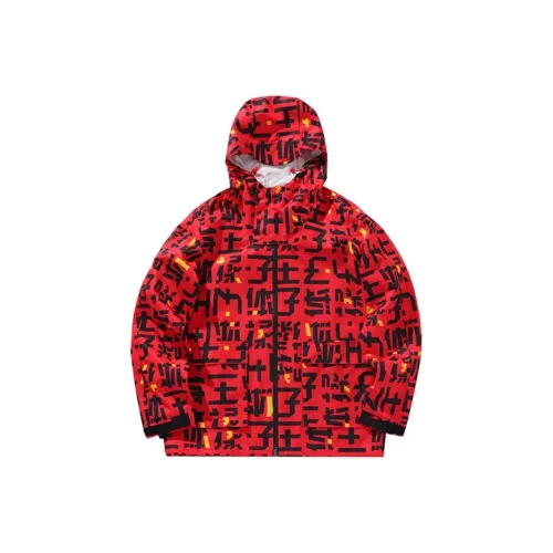 LINING Мужская куртка цвета бычьего красного