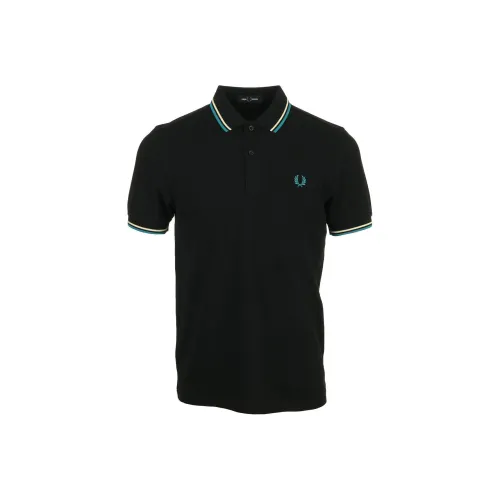 FRED PERRY Мужская черная поло