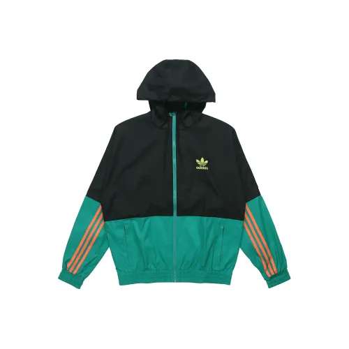 Adidas Originals Черный Зеленый Многоцветный Мужской Куртки