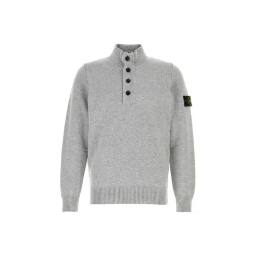 STONE ISLAND Свитер Мужской Серый