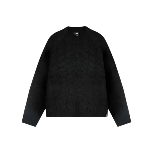 REPRESENT Черный Унисекс Свитеры
