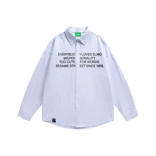 Улица Сезам Унисекс Рубашки