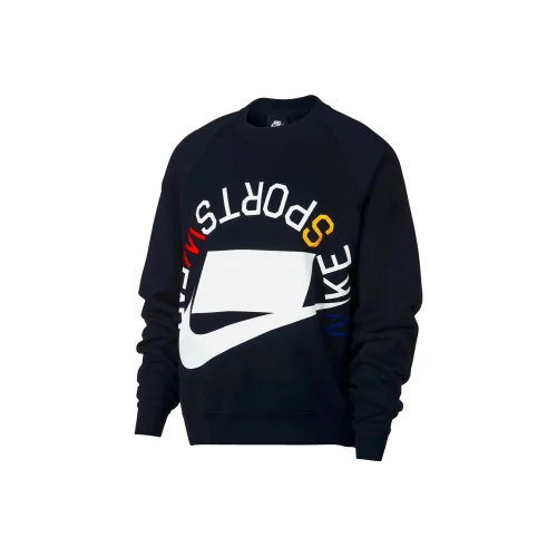 Nike Темно-синие мужские свитеры