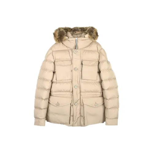 Moncler Down Jacket Men's Beige