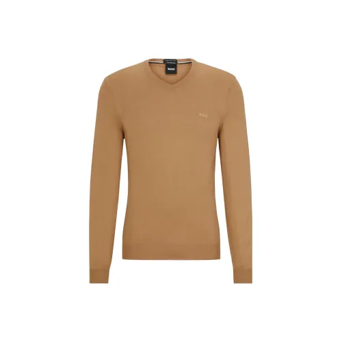 Hugo Boss Коричневые Мужские Свитера