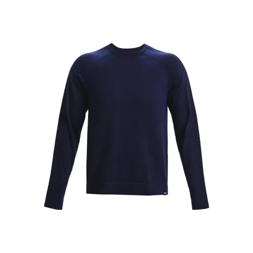 Under Armour Midnight Dark Blue Men's Sweaters Under Armour Полночь Темно-синий Мужские Свитера