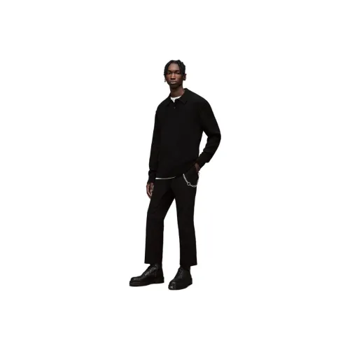 ALLSAINTS Черный Мужской Трикотаж