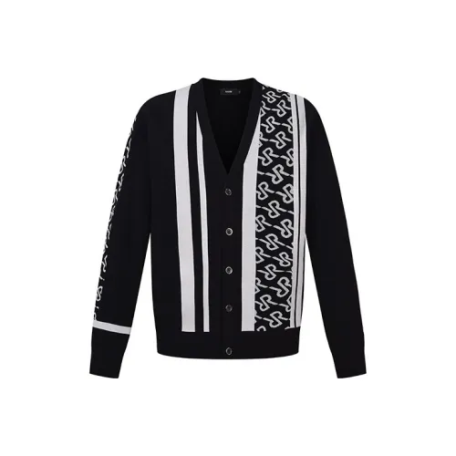 RARE Длинный рукав Трикотаж Мужской Многоцветный