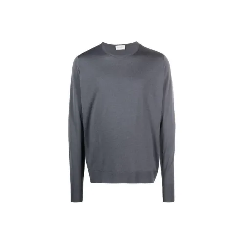 JOHN SMEDLEY Свитер Мужской Серый