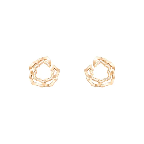 PIAGET Серьги Розовое Золото Женские