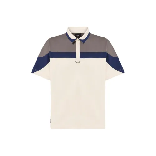 Oakley Поло Мужское Айвори Белый