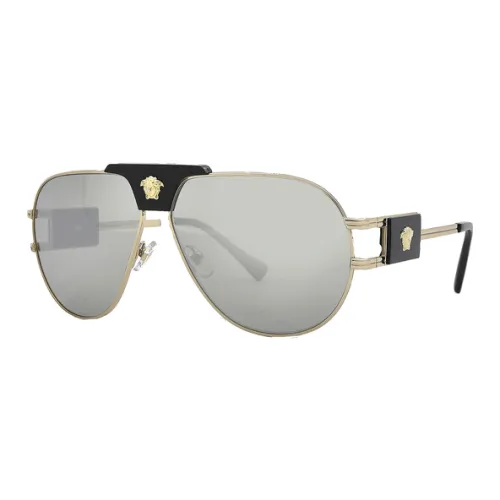 FANSIZHE Металл Aviator Солнцезащитные очки Мужские Золотые