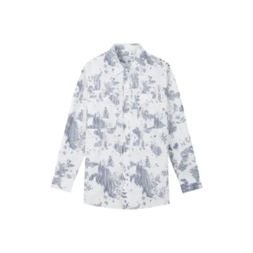 ZIOZIA Белые Мужские Рубашки