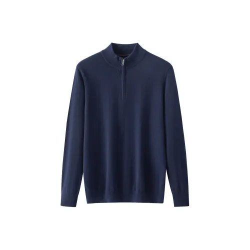 H YXIANG Кашемир Свитер Мужской