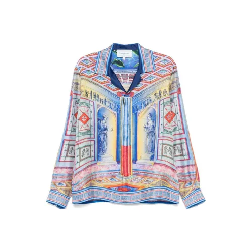 CASABLANCA Рубашка Унисекс Электрическое свечение Фиолетовый