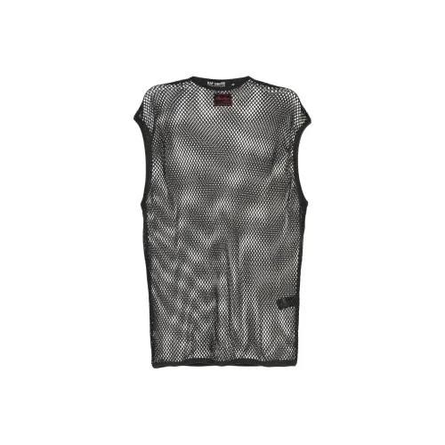 RAF SIMONS Топ с бретелями Мужской Черный