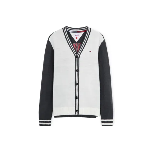 Tommy Hilfiger BDS Черный Белый Мужской Трикотаж