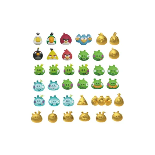 PLZDOT Angry Birds Классический Милый Яйцо Коллекция Слепые коробки 10 для одной слепой коробки целой коробки