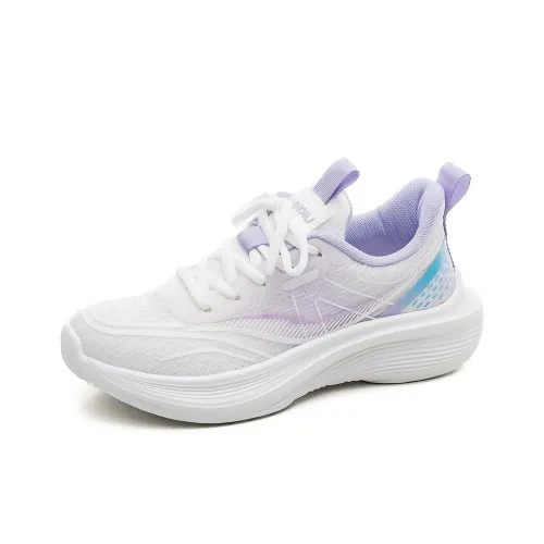 HUANQIU Беговые кроссовки Низкий верх Белый Фиолетовый Женские