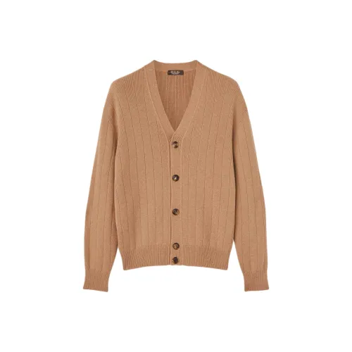 Loro Piana FW24 Кашемир Свитер Мужской Коричневый