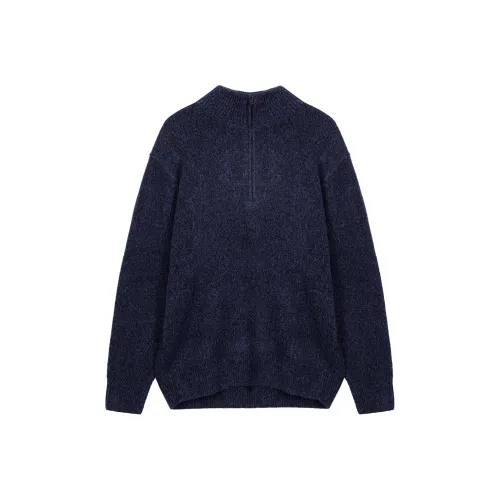 UNIQLO 67 Морской синий Мужской Трикотаж