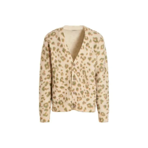 DRIES VAN NOTEN Желтые Мужские Свитера
