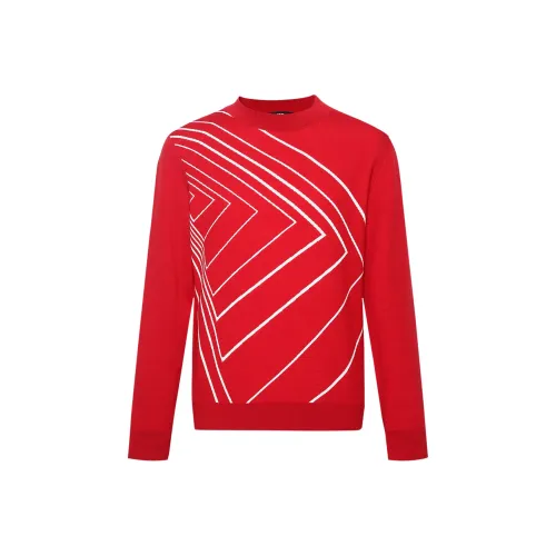 LESS IS MORE Свитер Мужской Настоящий Красный