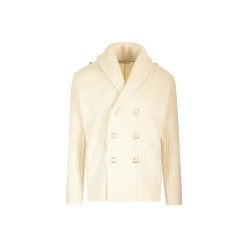 BRUNELLO CUCINELLI Бежевые Мужские Свитера