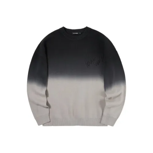 HLA JEANS Черный градиент 03 Мужской Трикотаж