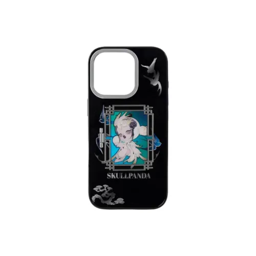 POP MART Skullpanda Duyu Guanzhong Коллекция Чехол для телефона Трендовые продукты